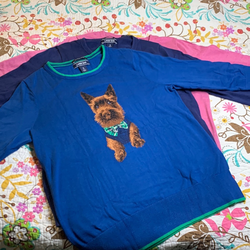 Bundle of 3 Supima cotton sweaters